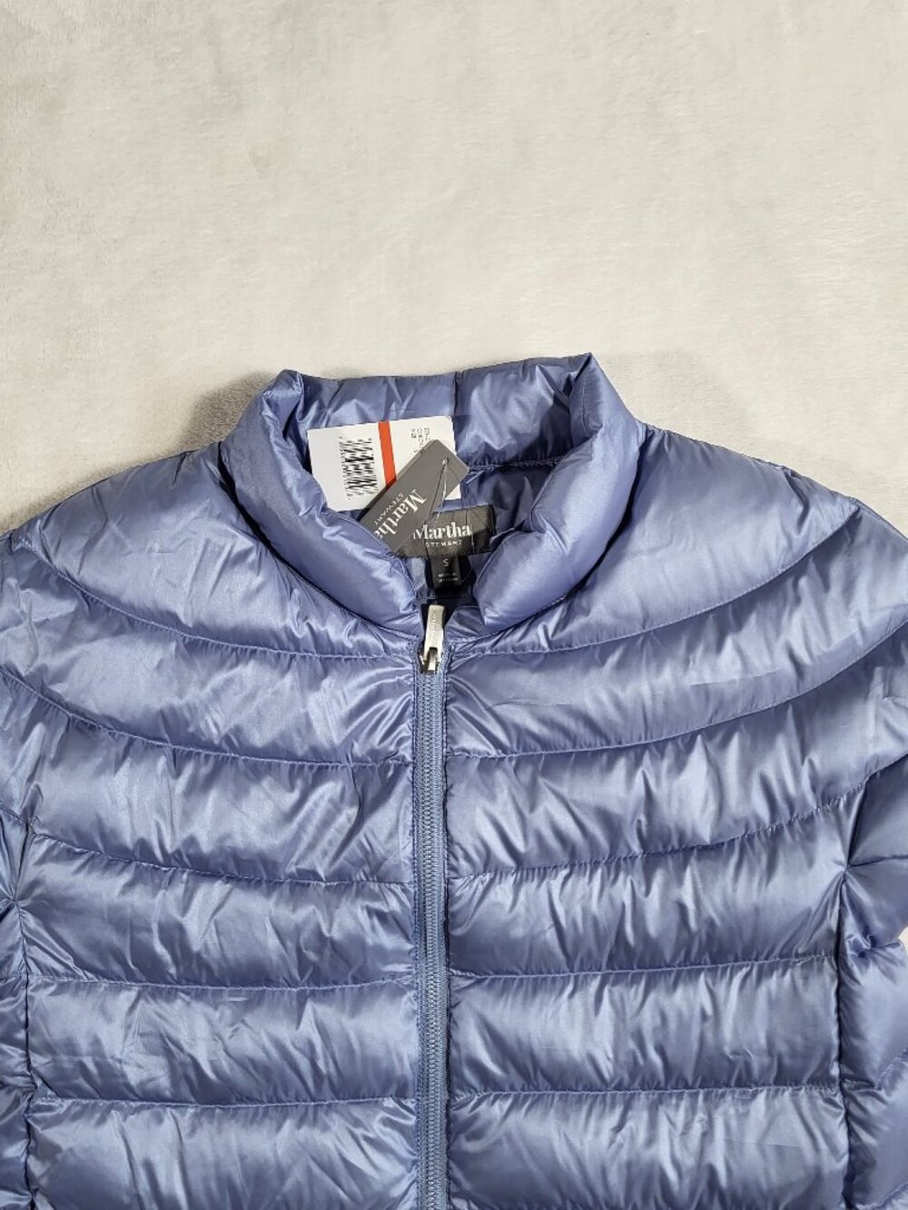 Martha Stewart Women's Short Sleeve Quilted Down Puffer Vest - Small / NWT - Picture 4 of 10